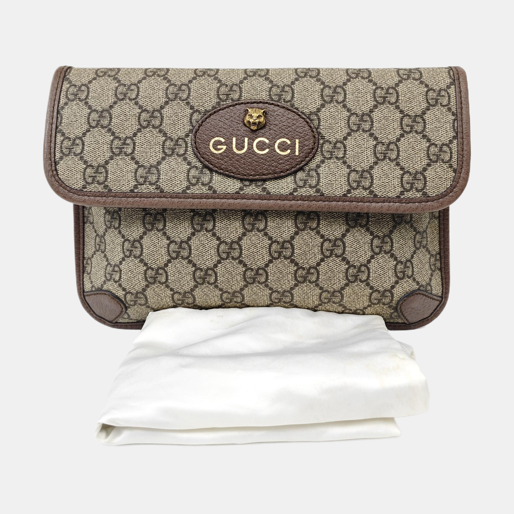 Neo Vintage Monogram Coated Canvas Beige