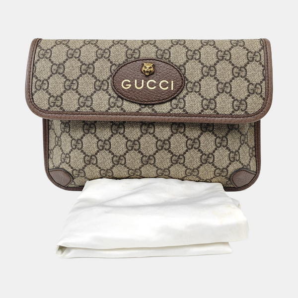 Neo Vintage Monogram Coated Canvas Beige