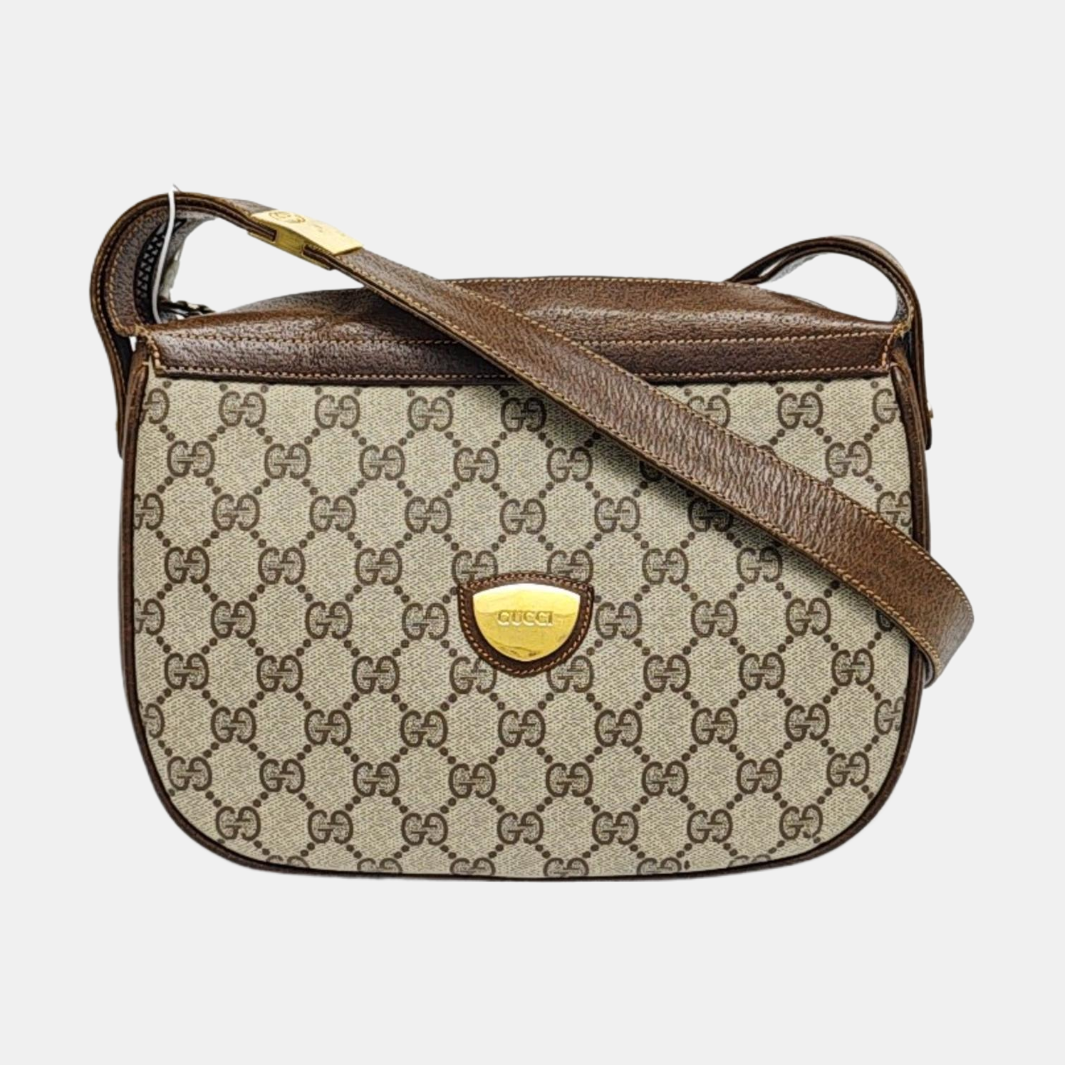 Monogram Coated Canvas Brown