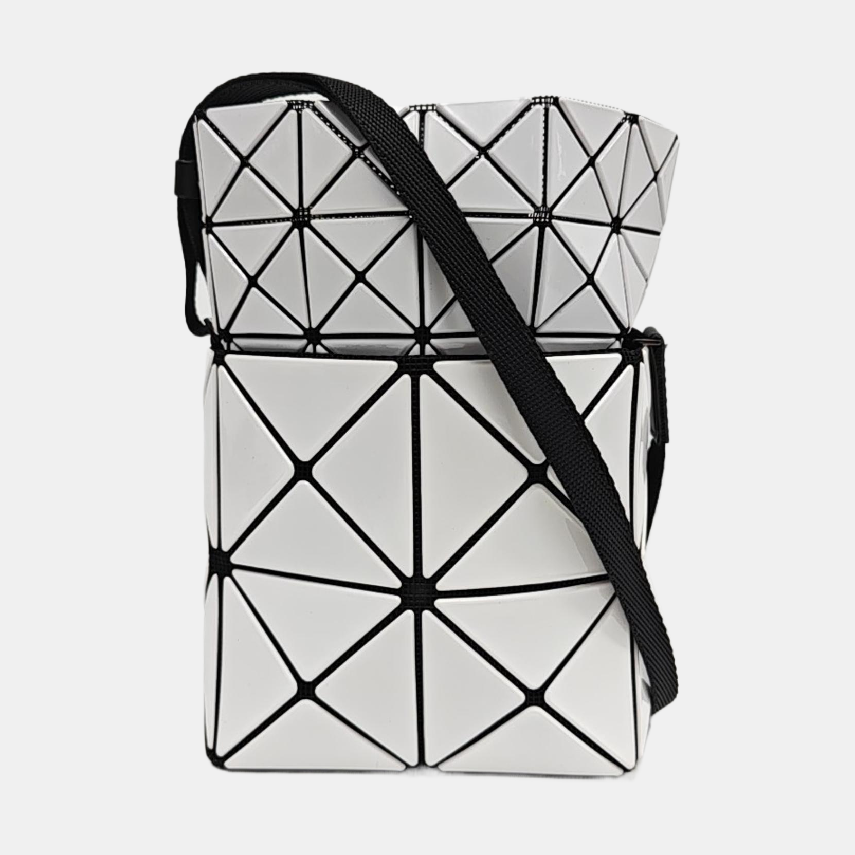 Special Material Crossbody Bag White