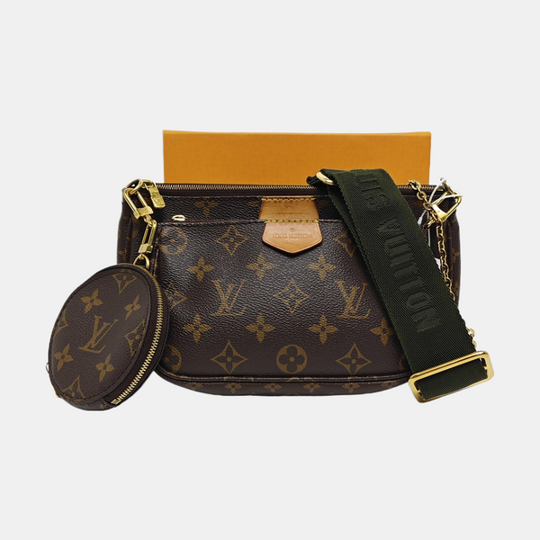 MULTI Monogram Coated Canvas Brown