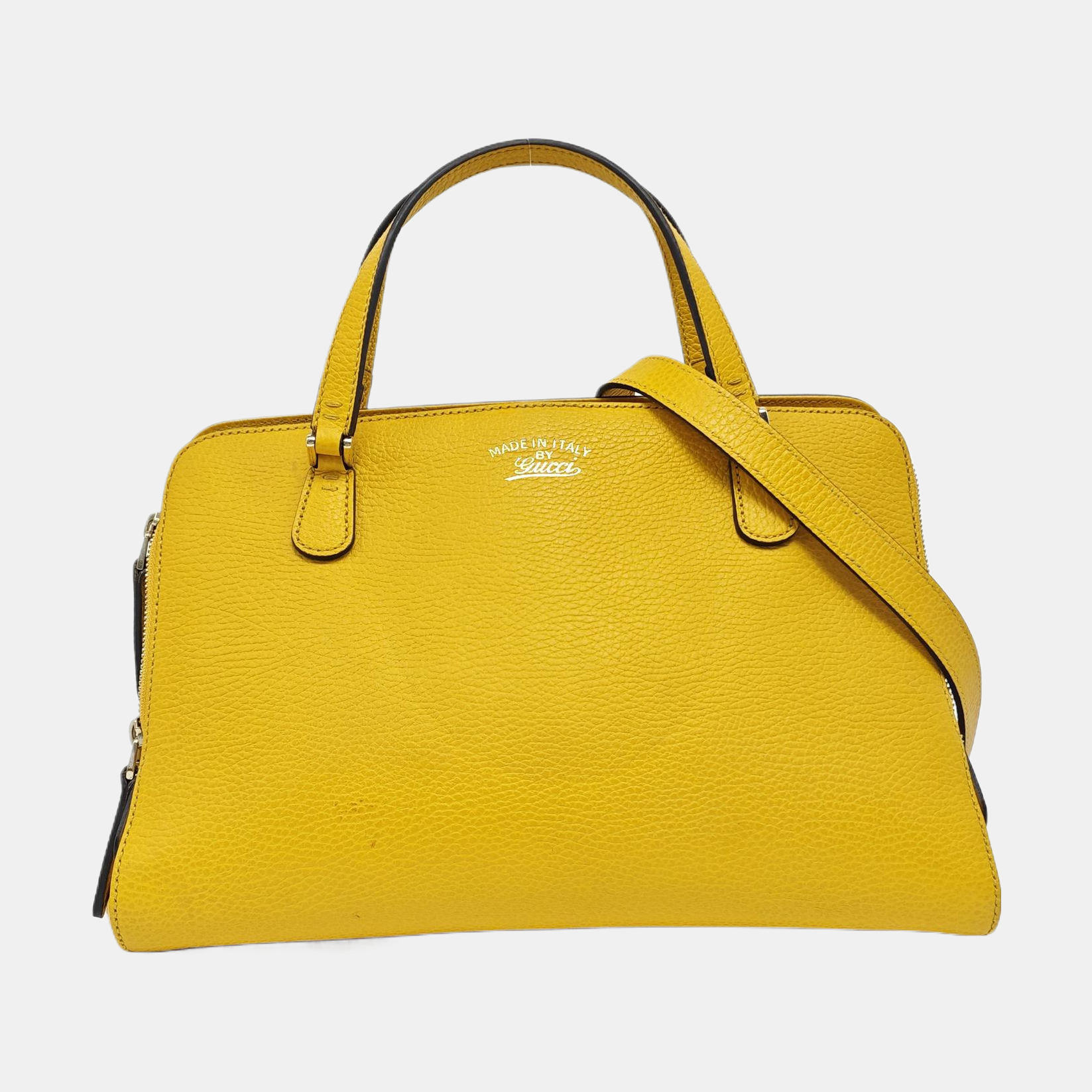 Calfskin Tote Bag Yellow
