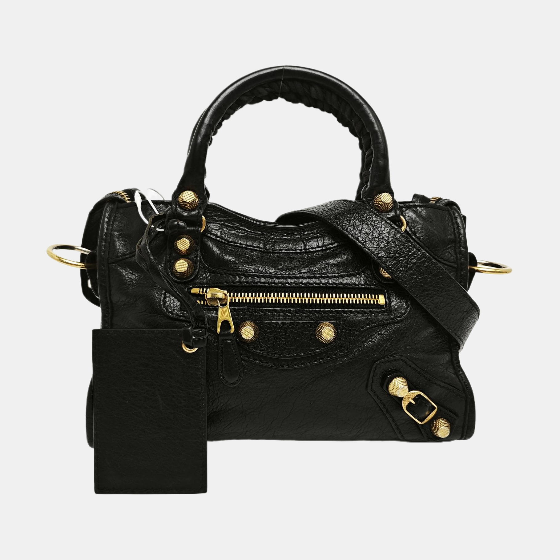 Classic City Mini Lambskin Black
