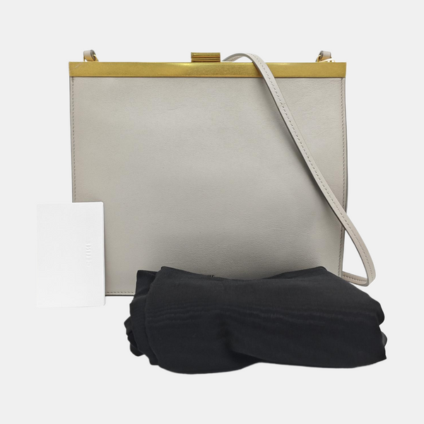 CLASP Mini Calfskin Gray