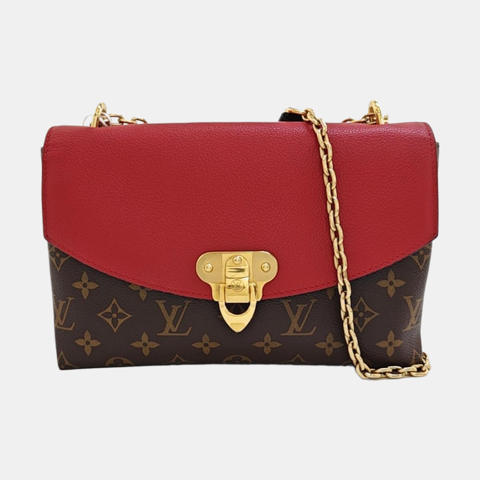 SAINT PLACIDE Monogram Coated Canvas Brown