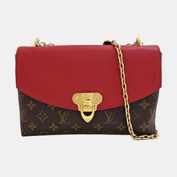 SAINT PLACIDE Monogram Coated Canvas Brown