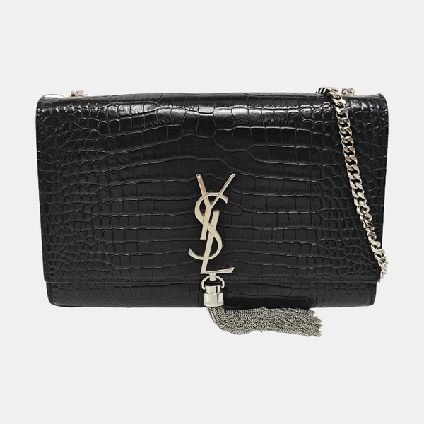 KATE Medium Calfskin Black