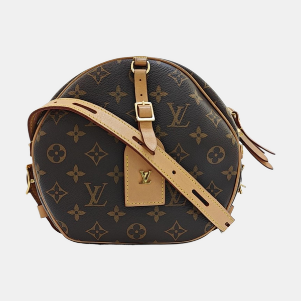 BOITE CHAPEAU MM Monogram Coated Canvas Brown