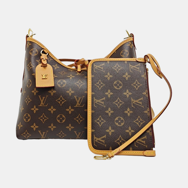 CARRYALL PM Monogram Coated Canvas Brown