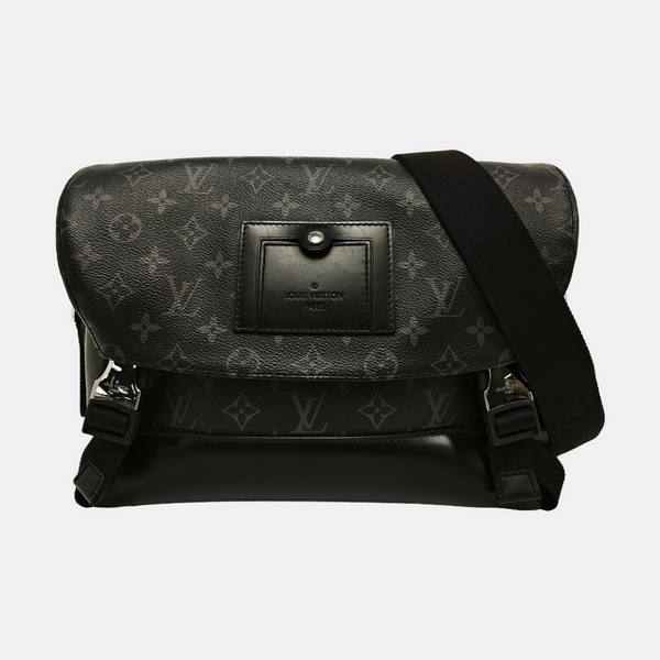 VOYAGER PM Monogram Coated Canvas Black