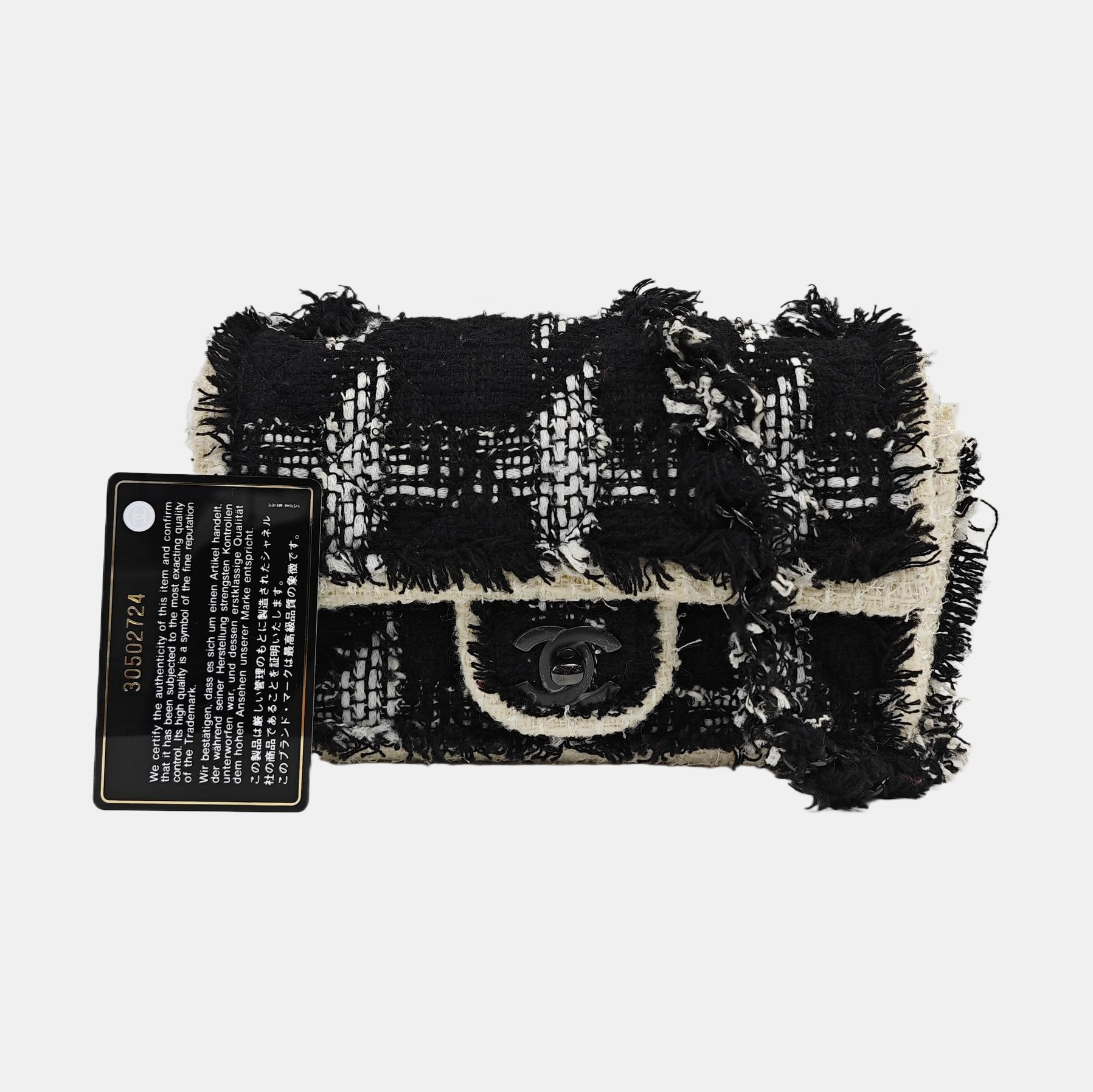 CLASSIC FLAP Mini Quilted Black