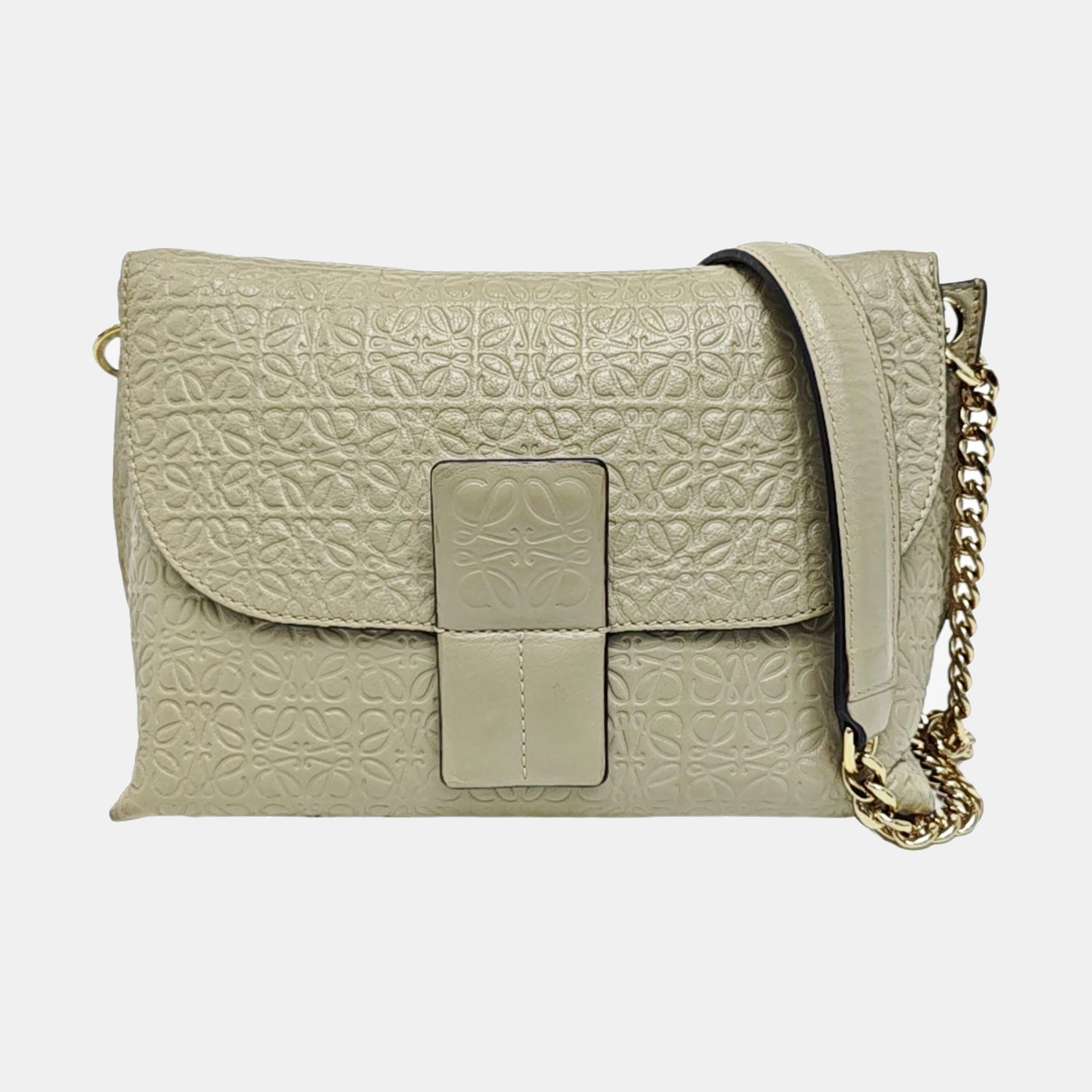 Avenue Monogram Calfskin Gray