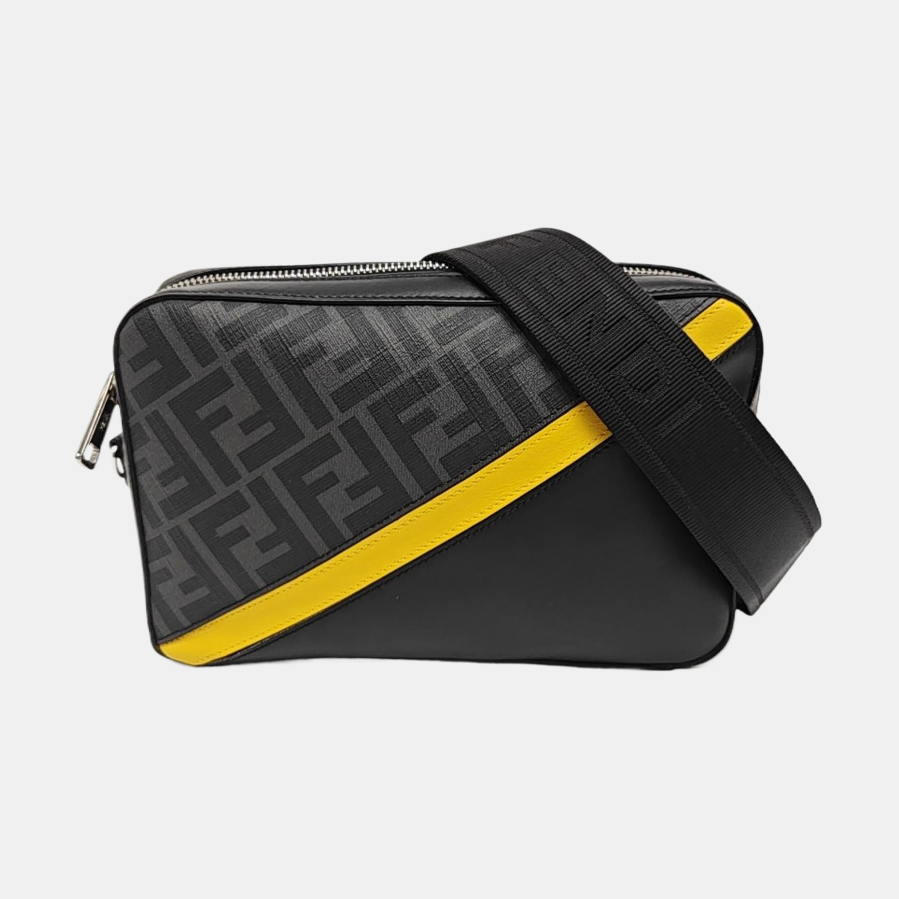 Camera Case Coated Canvas Gray