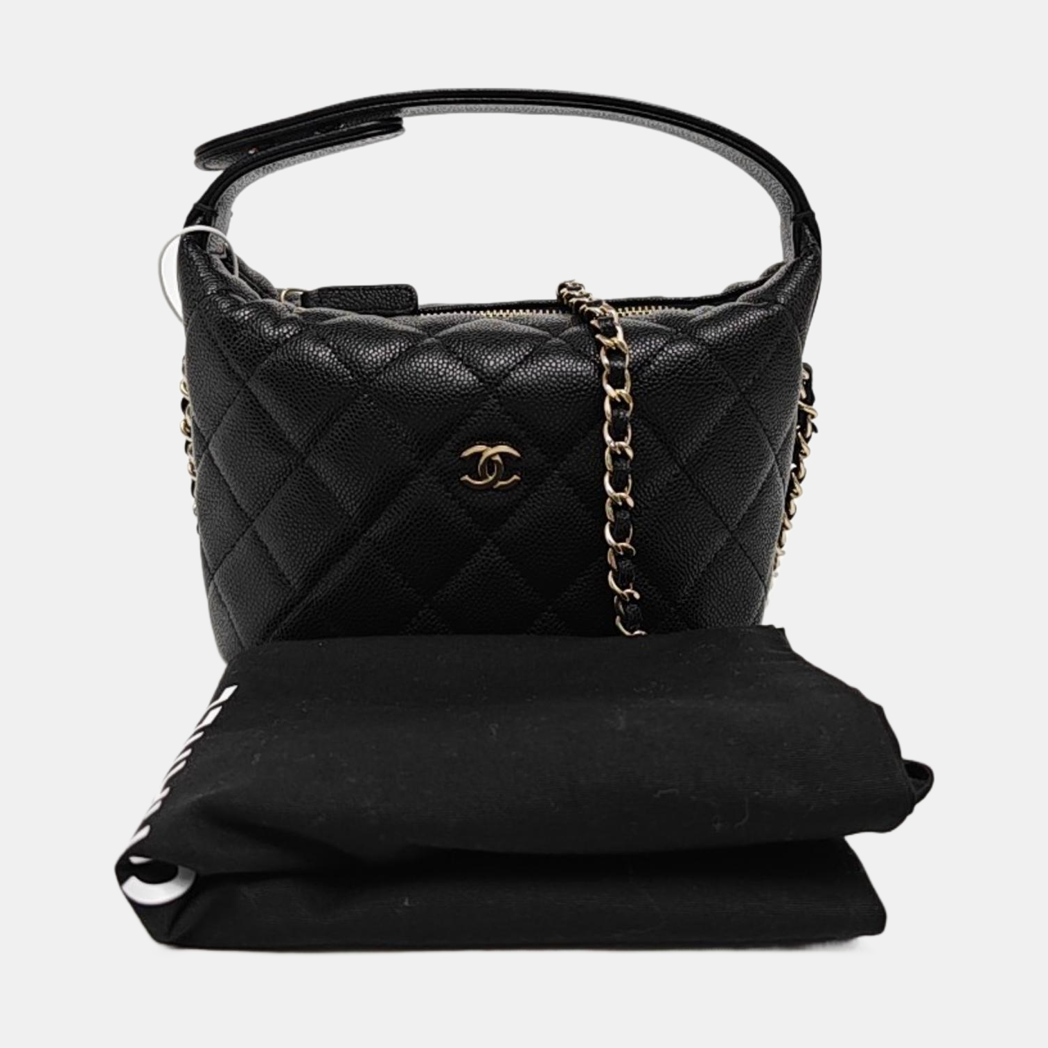 HOBO Quilted Grained Calfskin Black