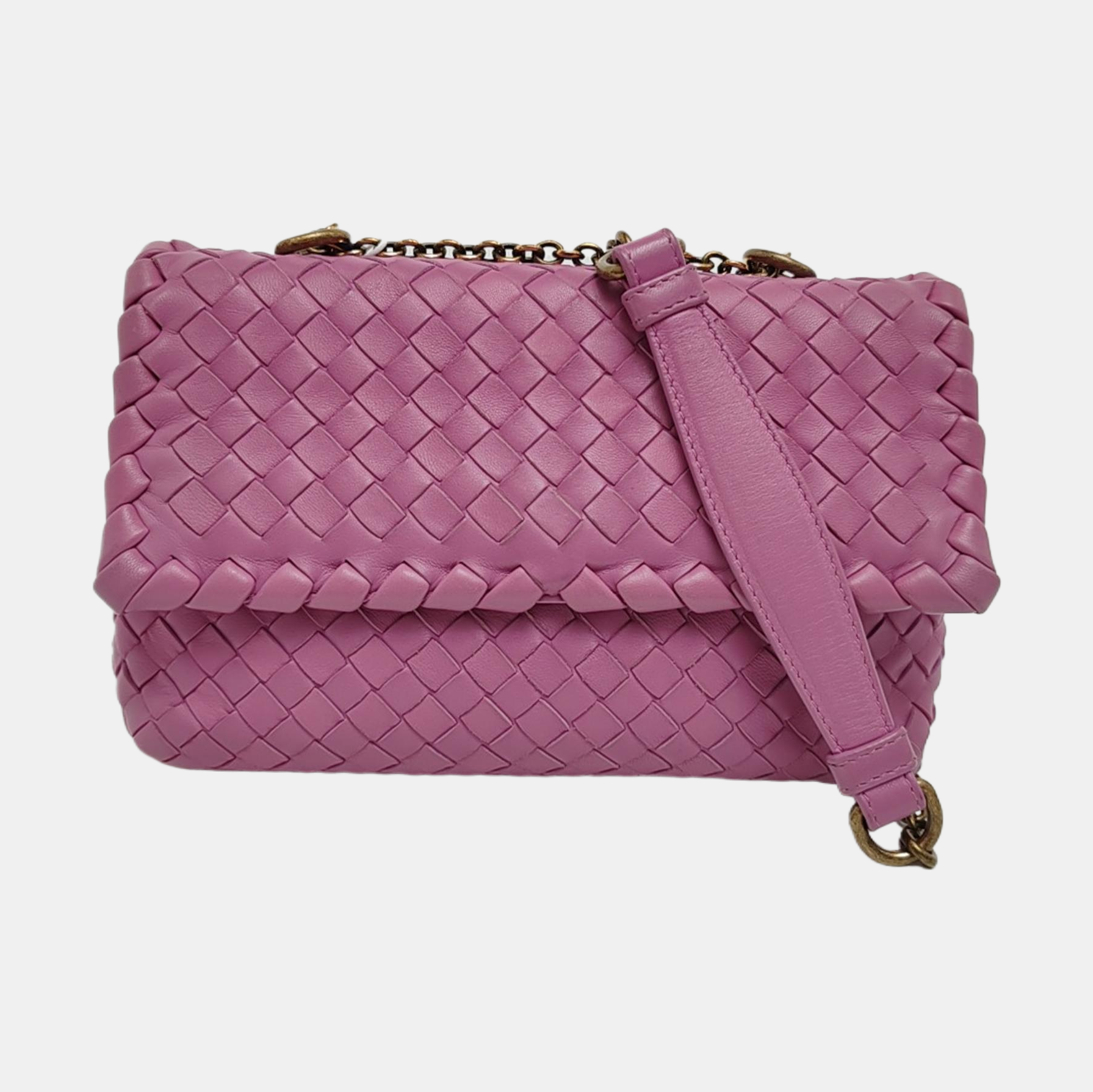 Authenticated pre-owned  Olimpia Lambskin Purple - Shoulder Bag at Looply