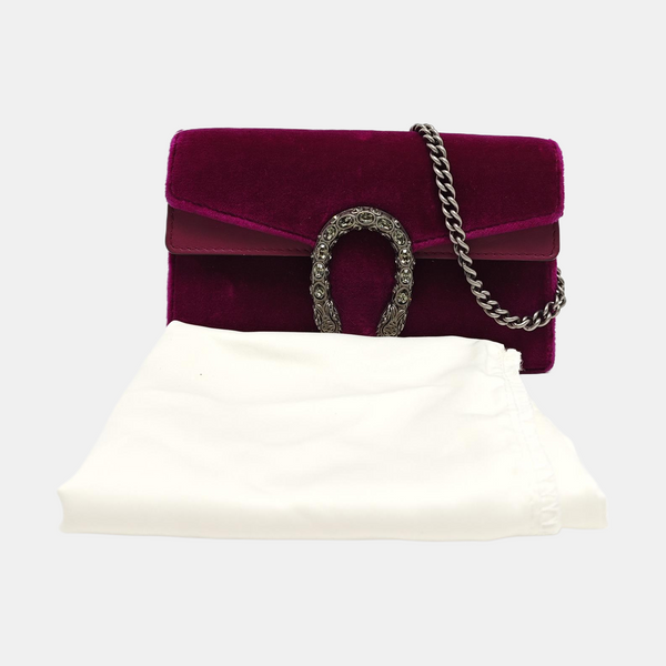 Dionysus Super Mini Velvet Red