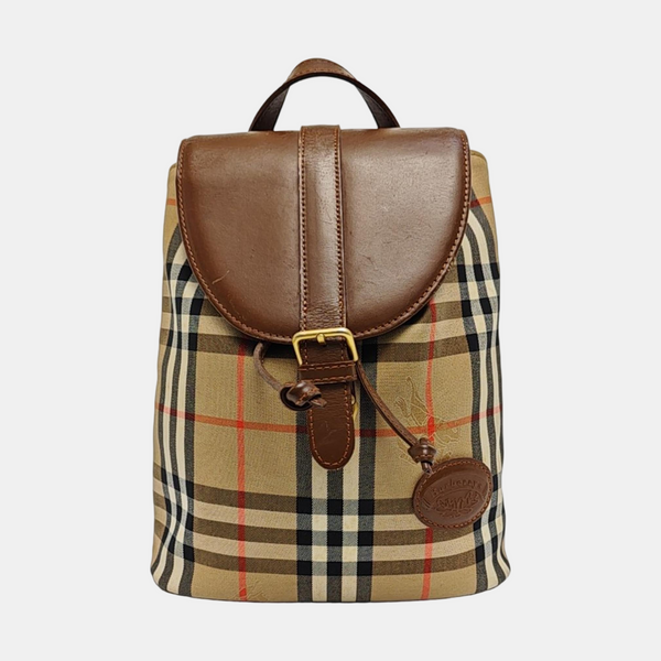 Canvas Bucket Bag Brown