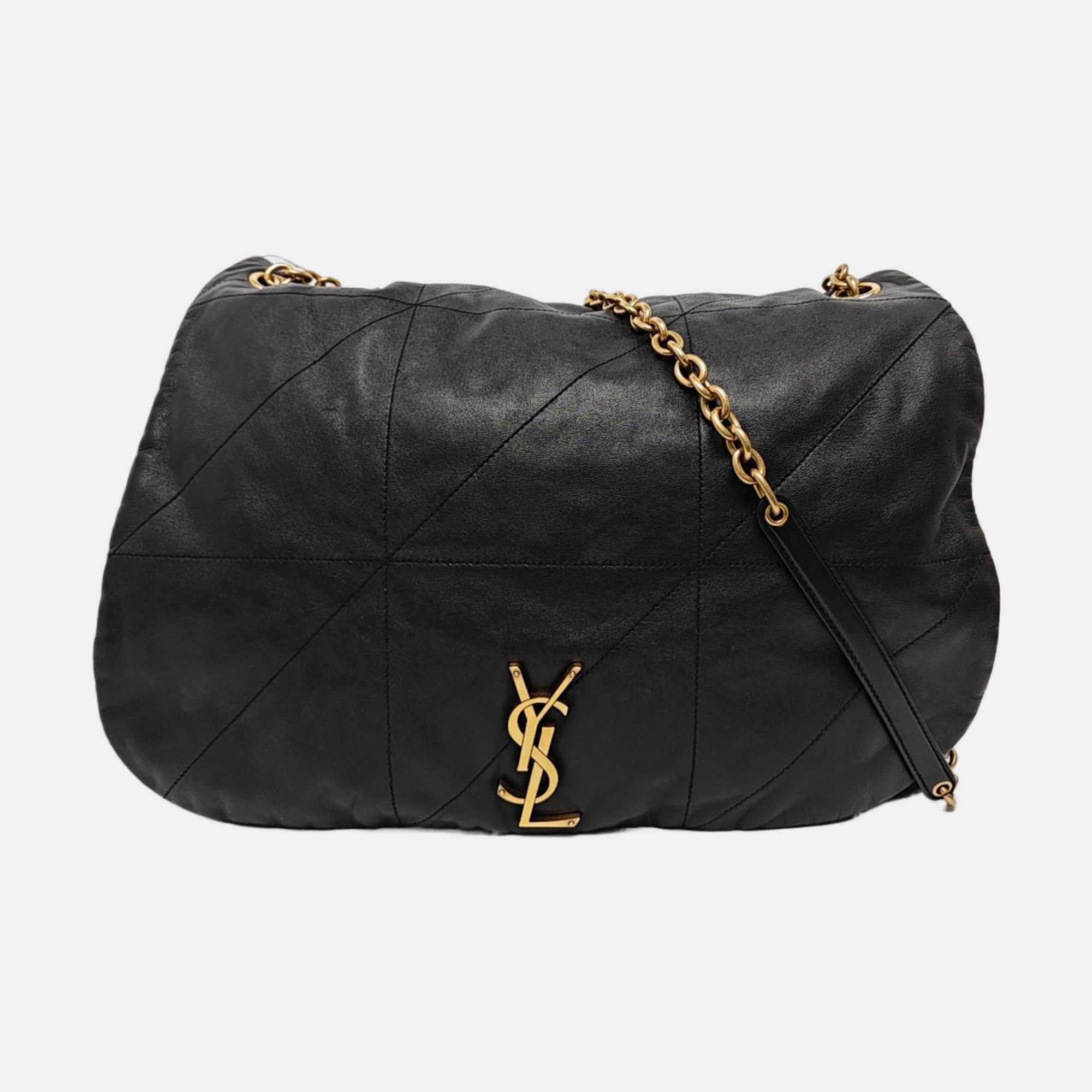 JAMIE 4.3 Quilted Lambskin Black