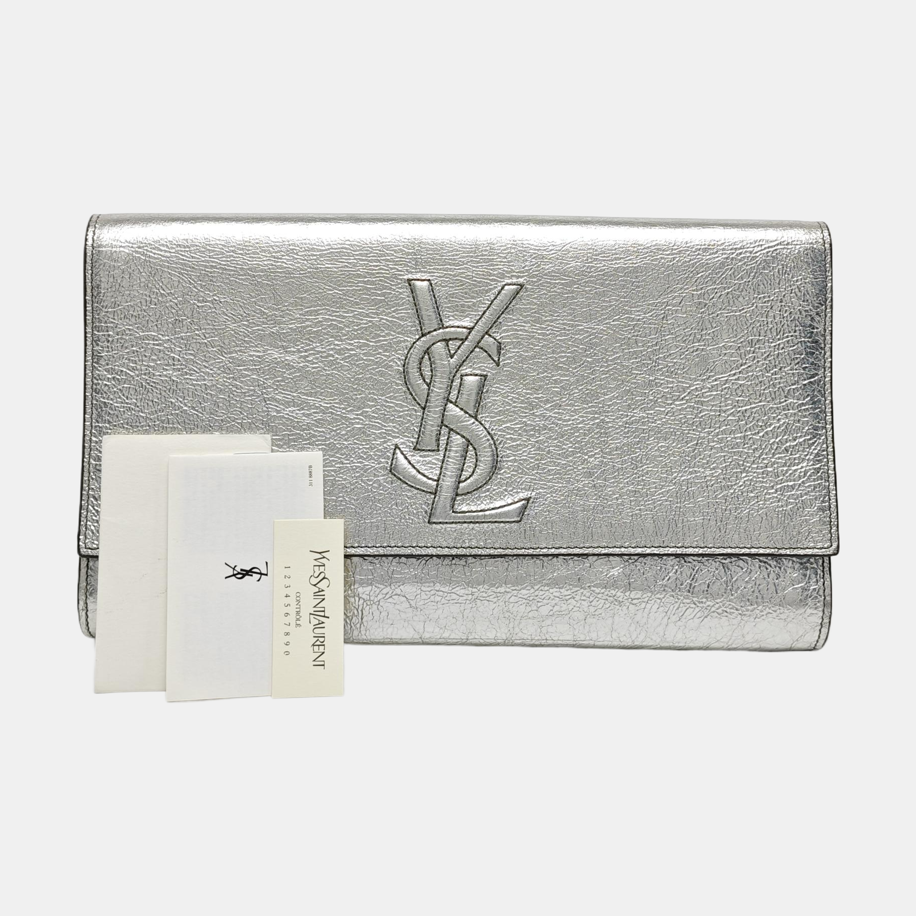 BELLE JOUR Calfskin Silver