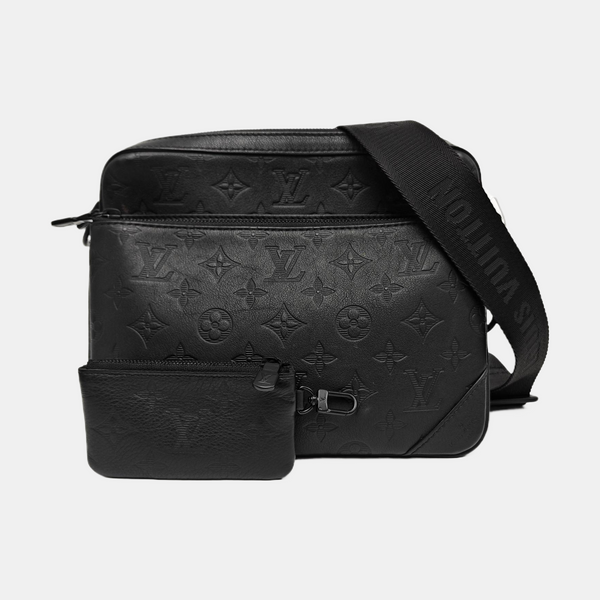 DUO Monogram Calfskin Black