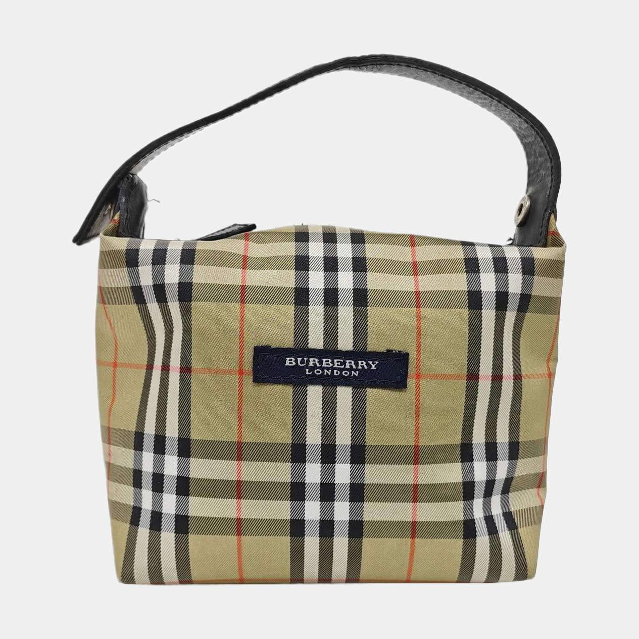 Canvas Top Handle Bag Beige