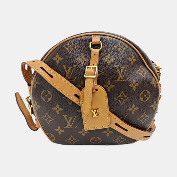 BOITE CHAPEAU MM Monogram Coated Canvas Brown