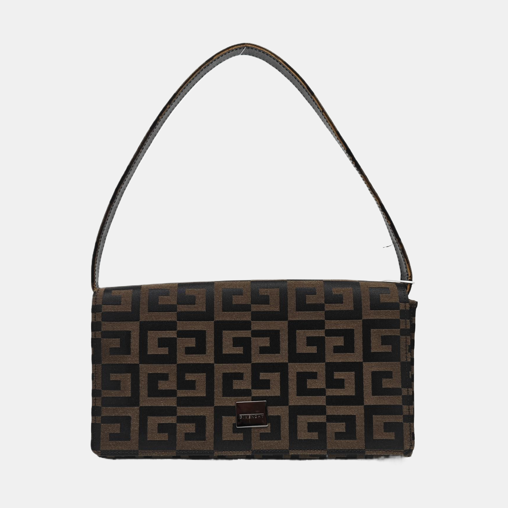 Fabric Shoulder Bag Black