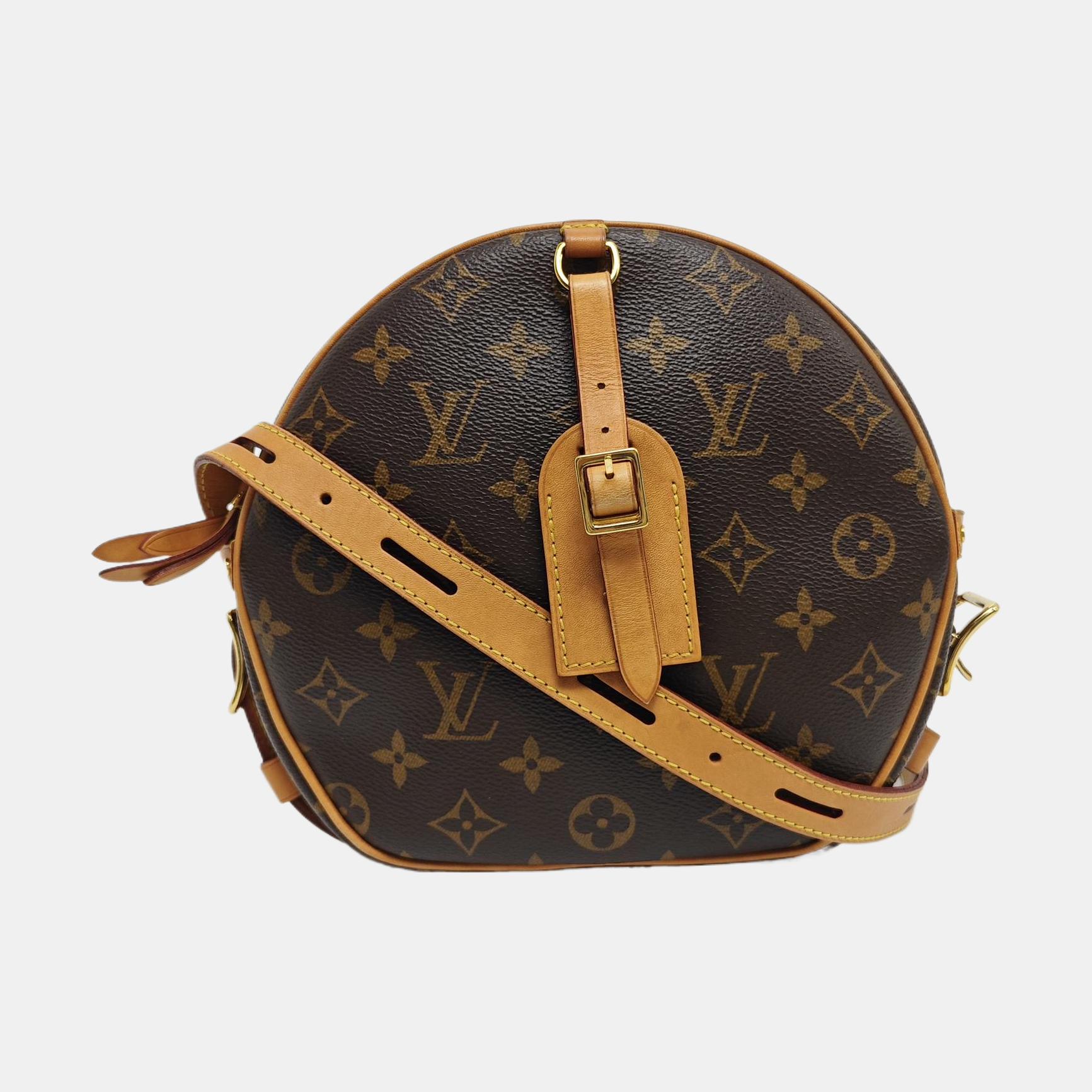 BOITE CHAPEAU MM Monogram Coated Canvas Brown