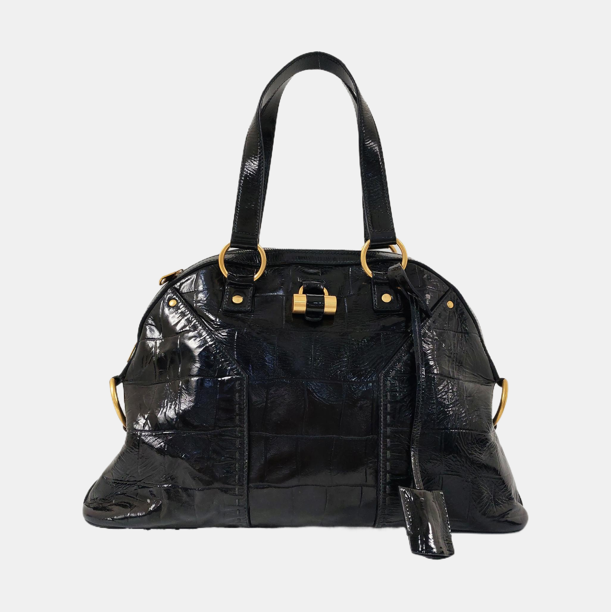 MUSE Large Calfskin Black