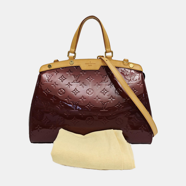 BREA Monogram Patent Leather Red