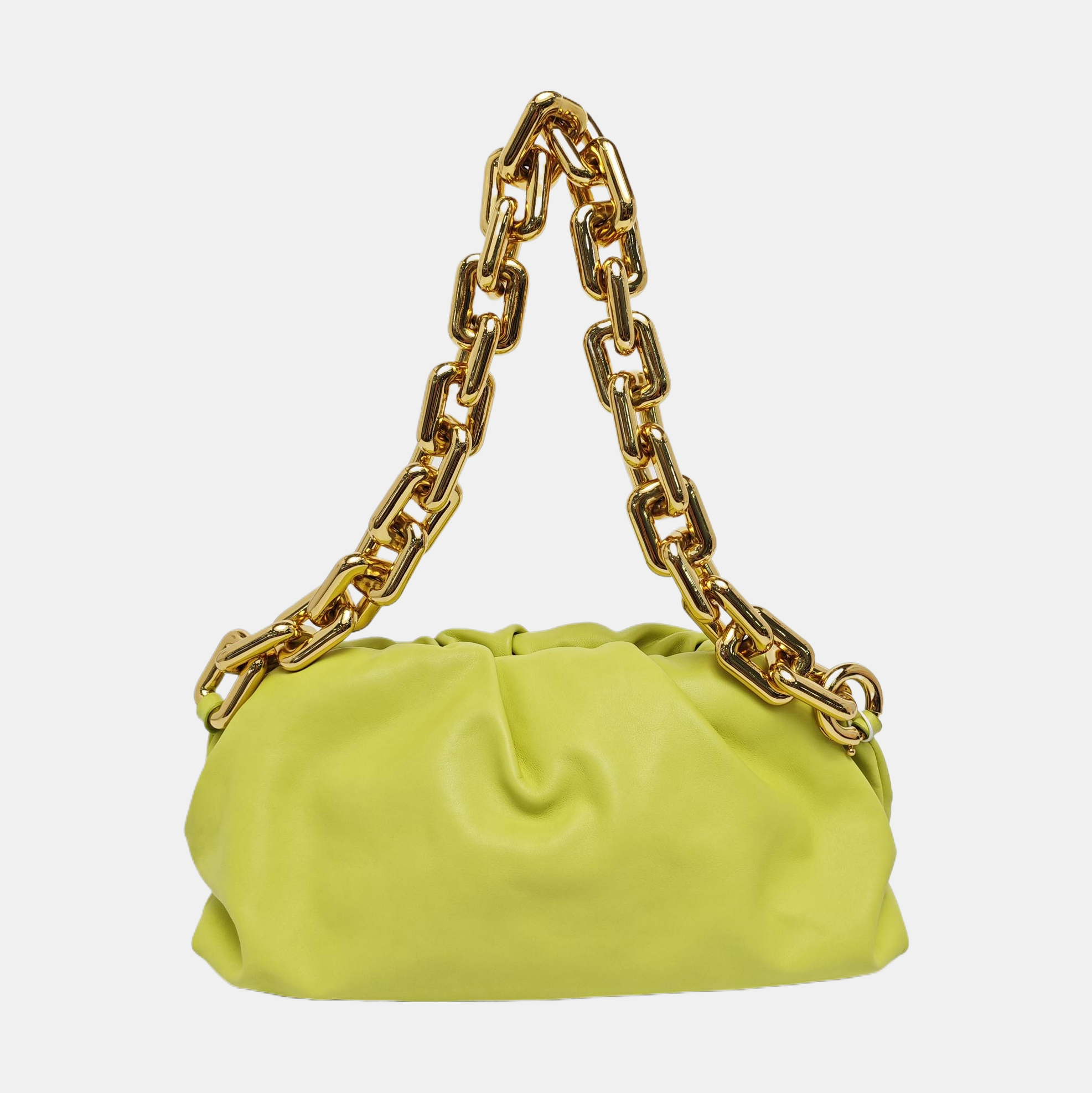 The Pouch Calfskin Green