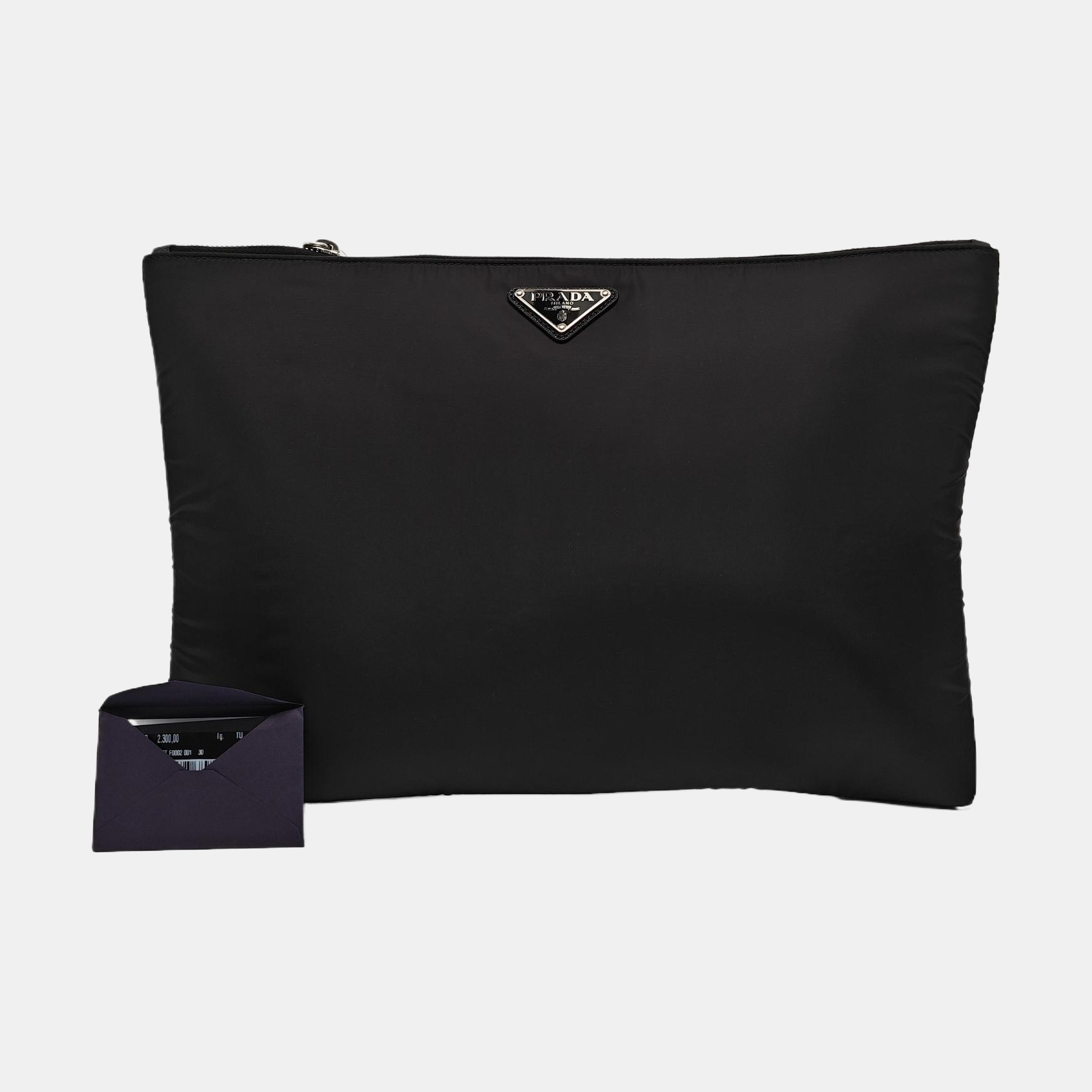 Nylon Clutch Black