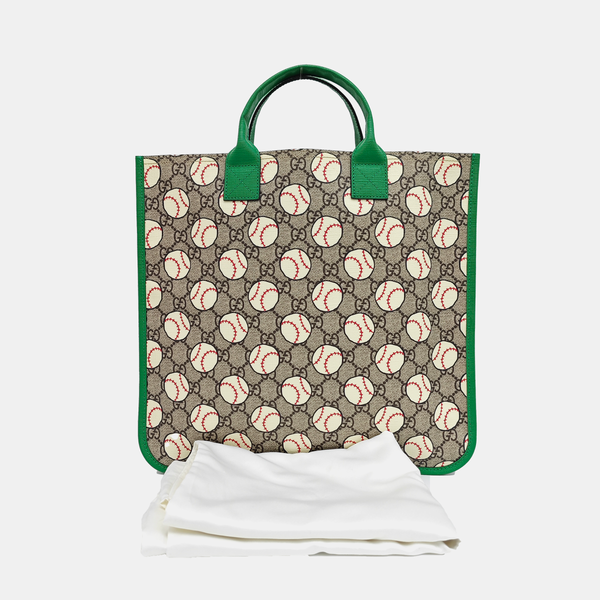 Coated Canvas Top Handle Bag Beige