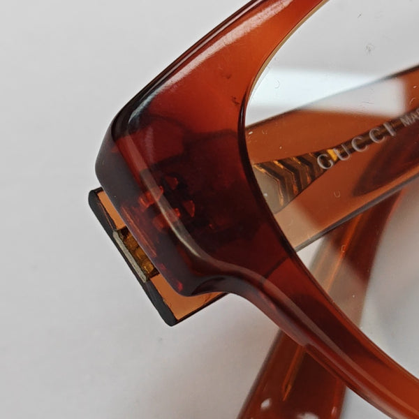 Synthetic Eyeglasses Brown