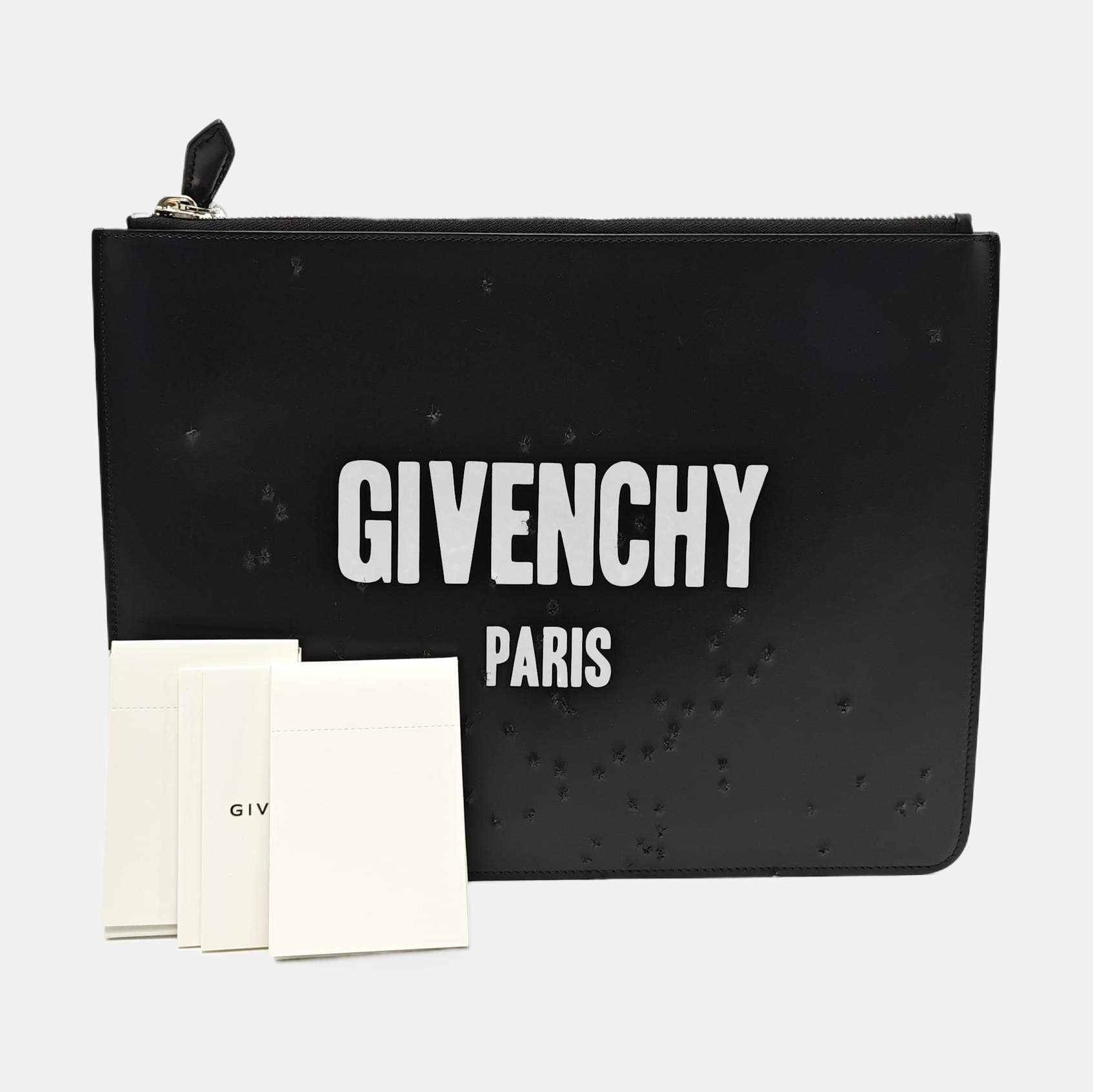Calfskin Clutch Black