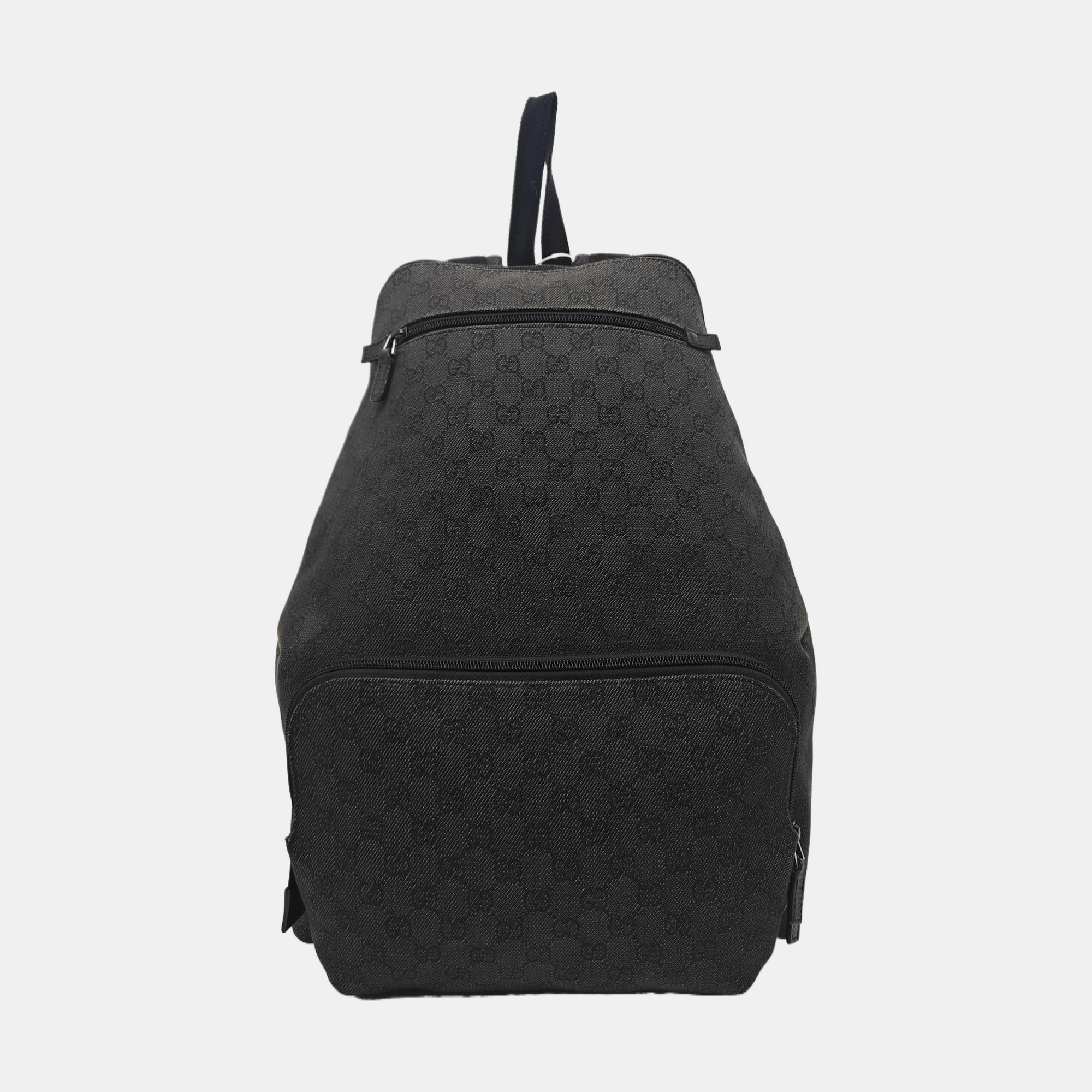 Canvas Backpack Black