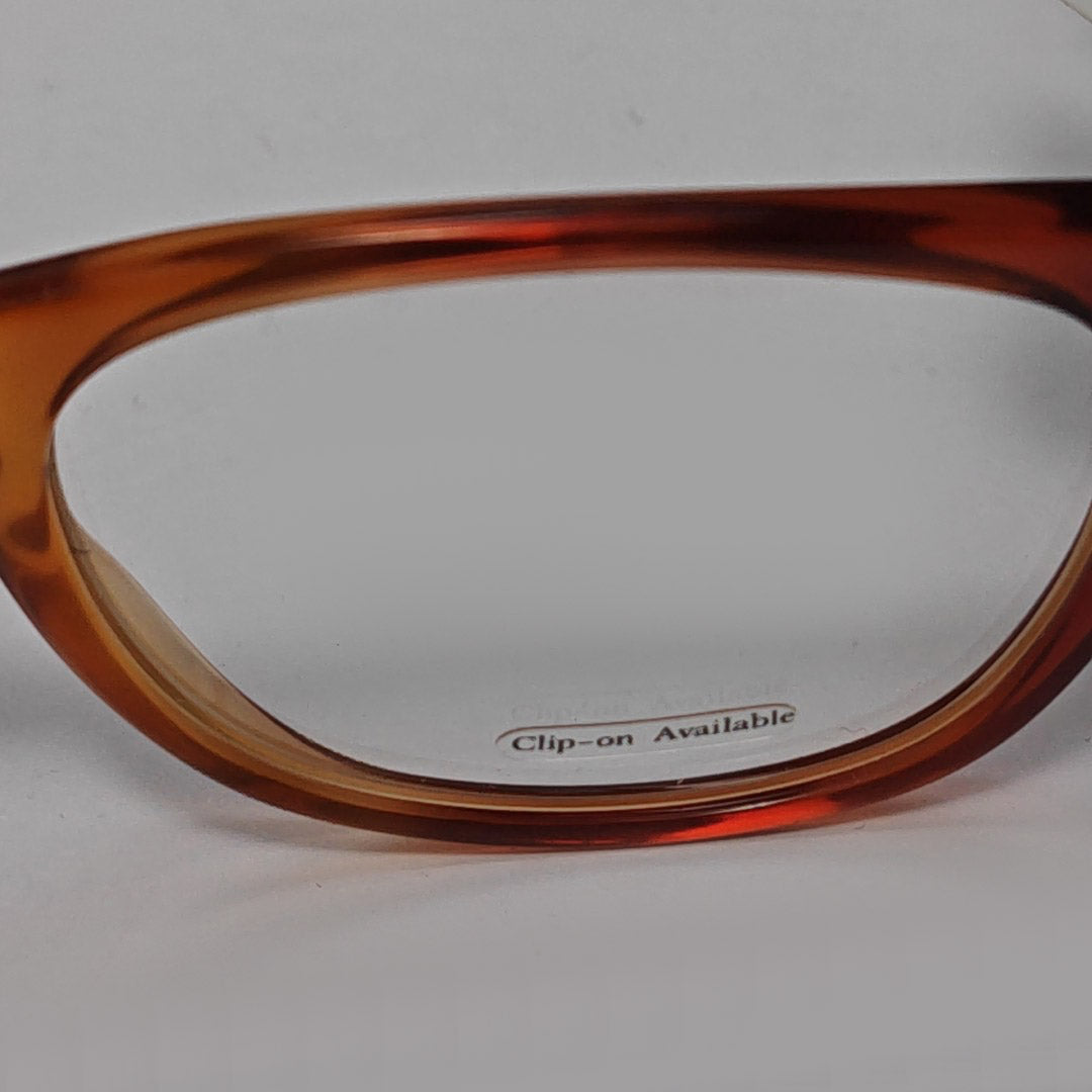 Synthetic Eyeglasses Brown