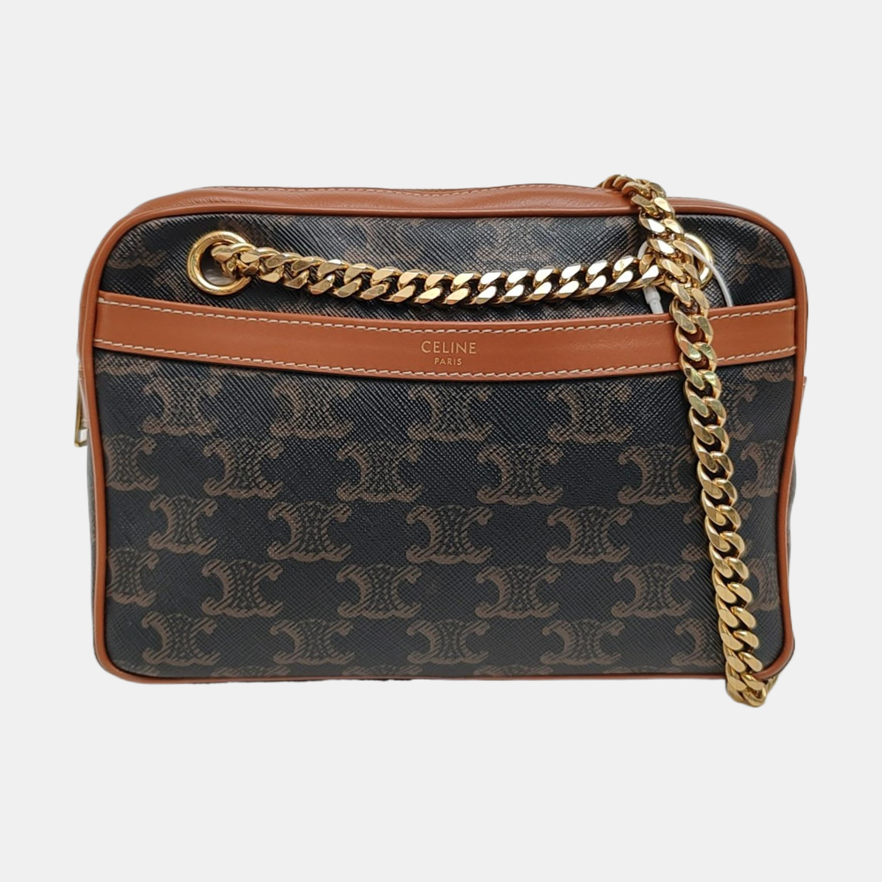 PATAPANS Small Coated Canvas Brown
