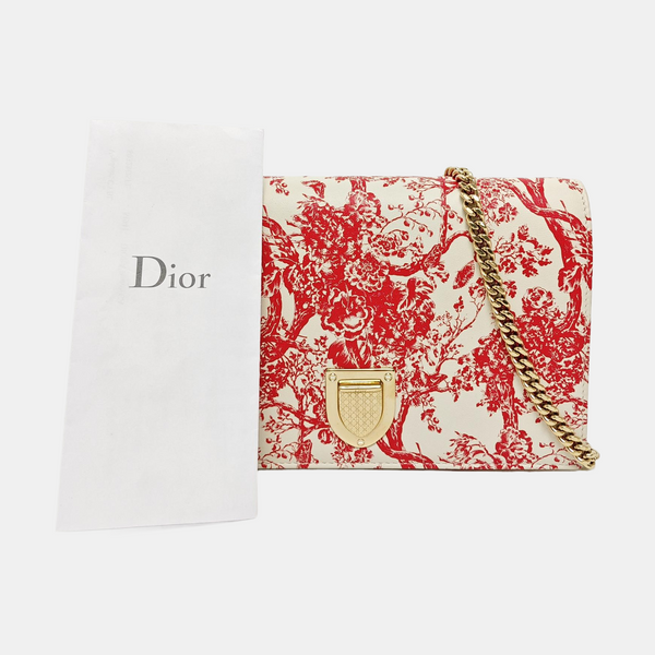 Diorama Calfskin White