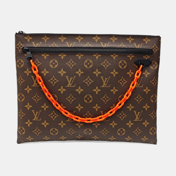 A4 Monogram Coated Canvas Brown