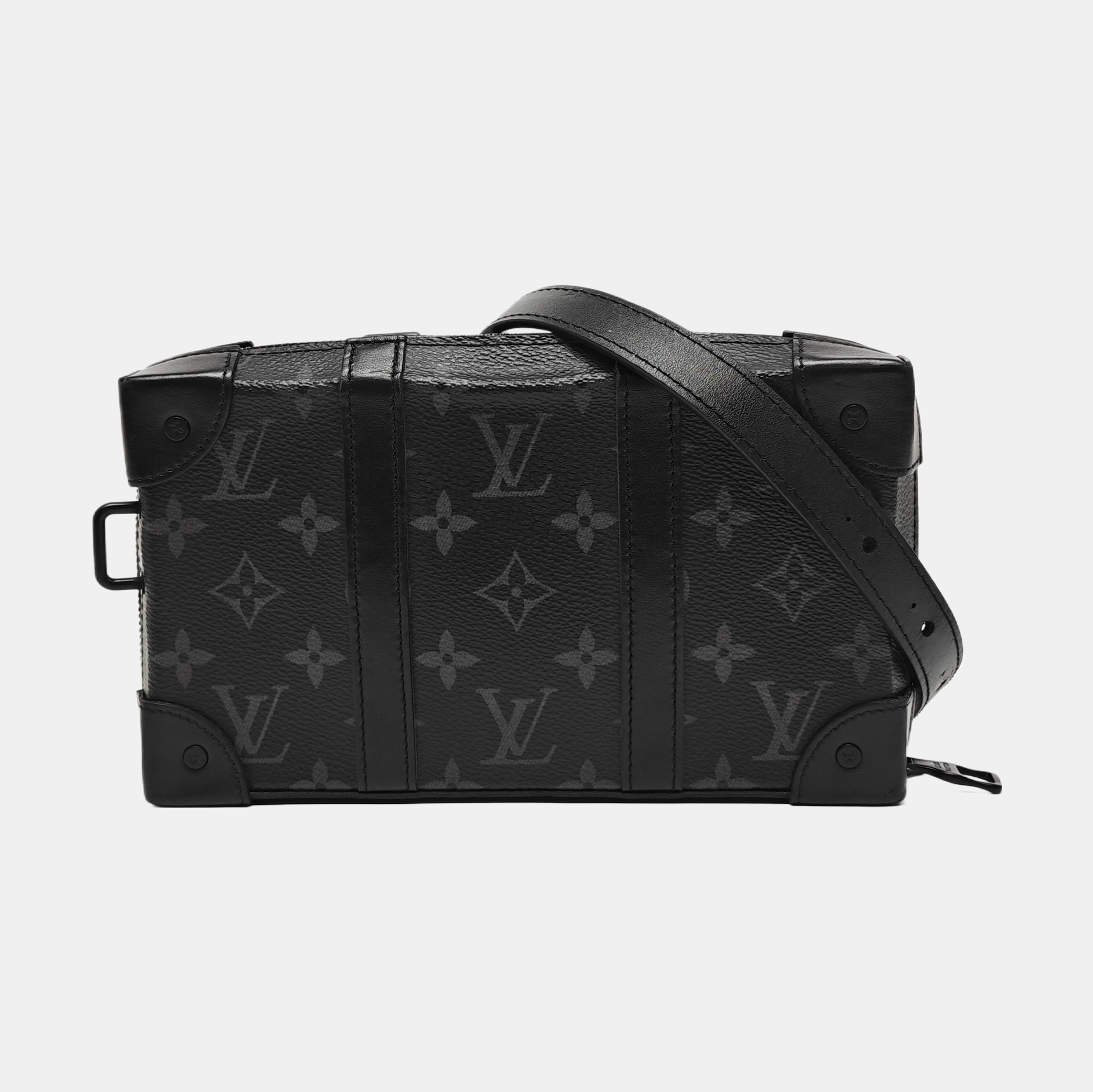 WALLET TRUNK Monogram Coated Canvas Gray