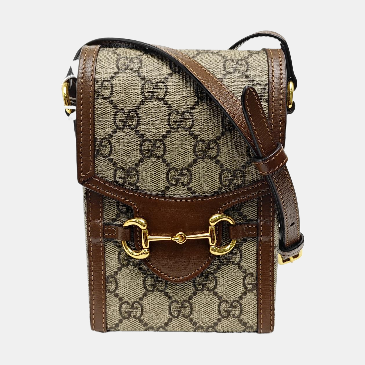 Horsebit 1955 Mini Coated Canvas Beige