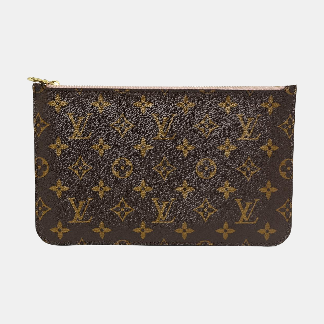 NEVERFULL PM Monogram Coated Canvas Brown