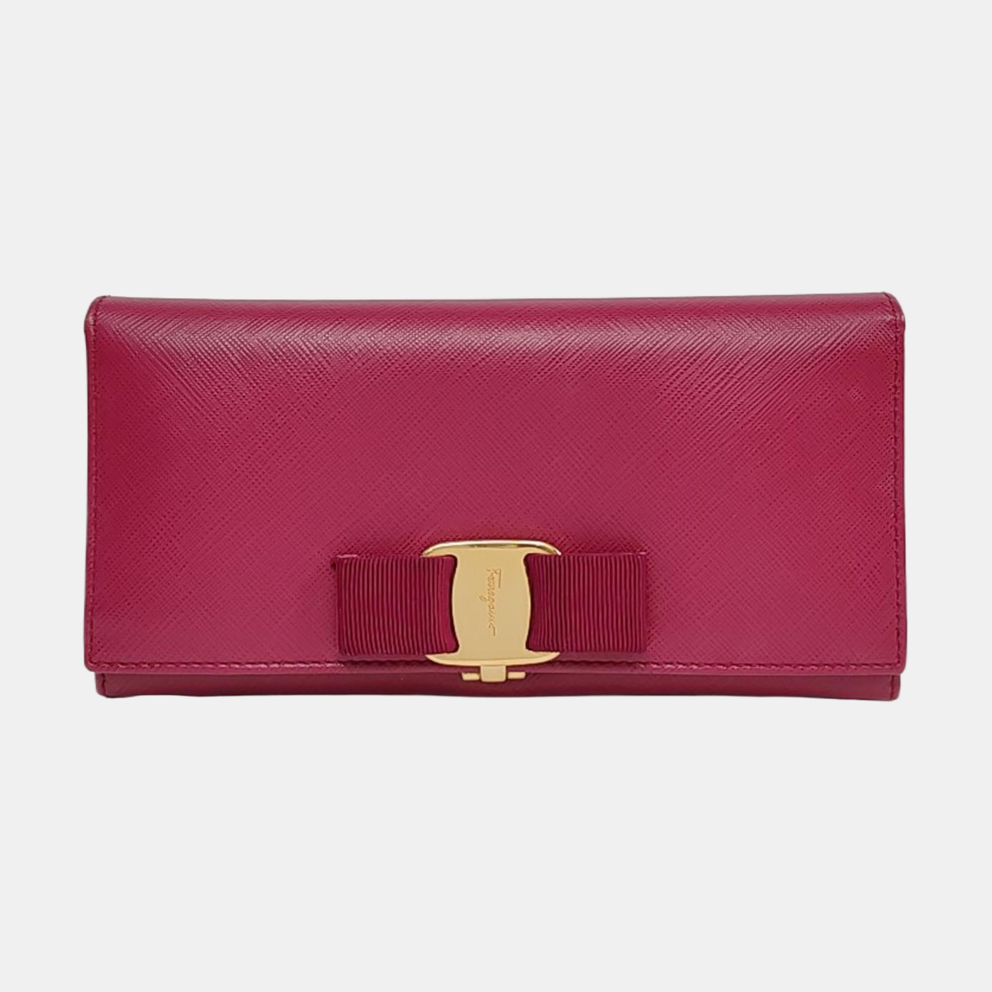 Authenticated pre-owned  Gancini Calfskin Pink Wallet - Wallet at Looply