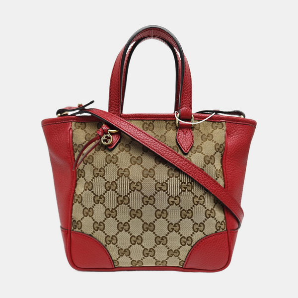 Bree Monogram Canvas Brown