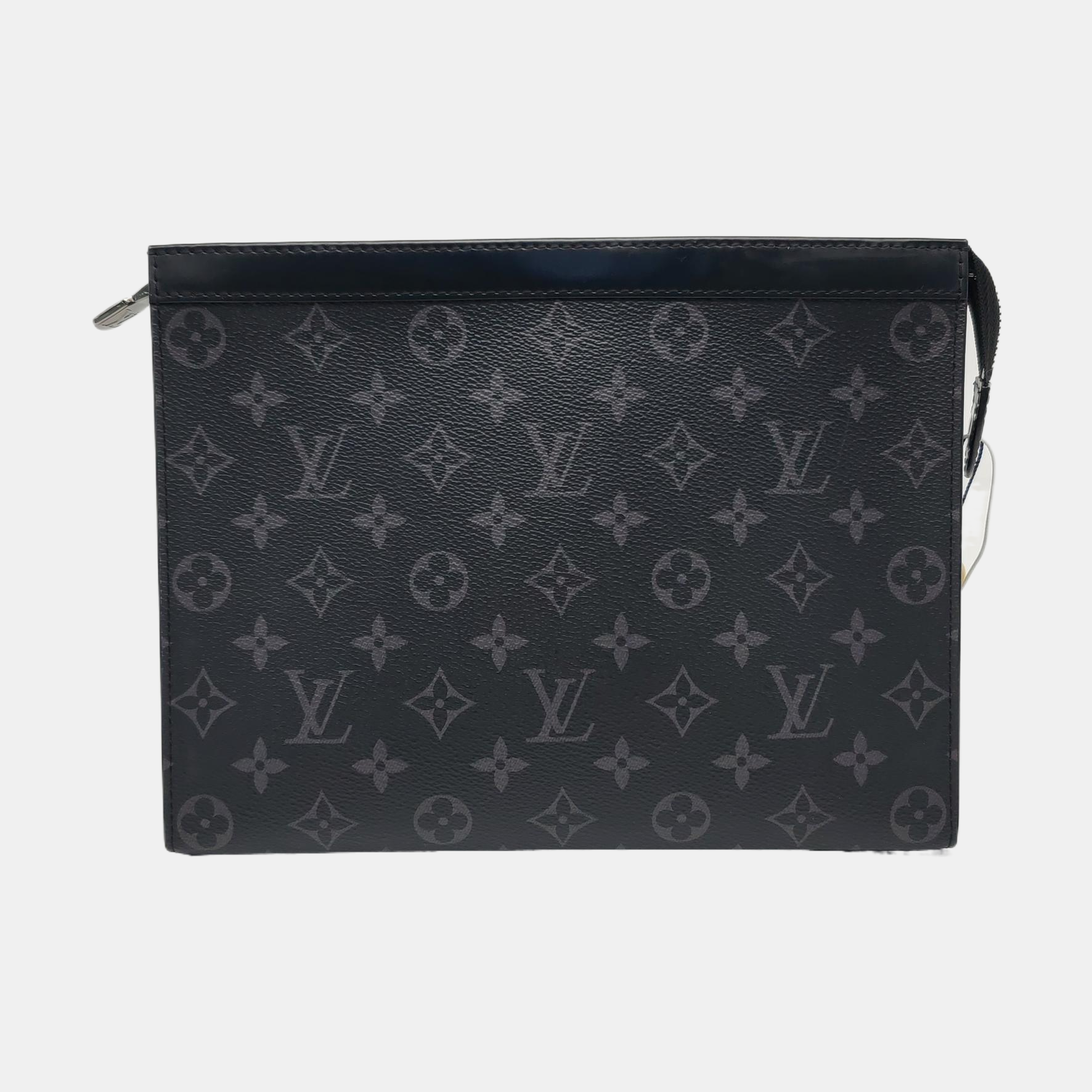 Pochette Voyag MM Monogram Coated Canvas Black