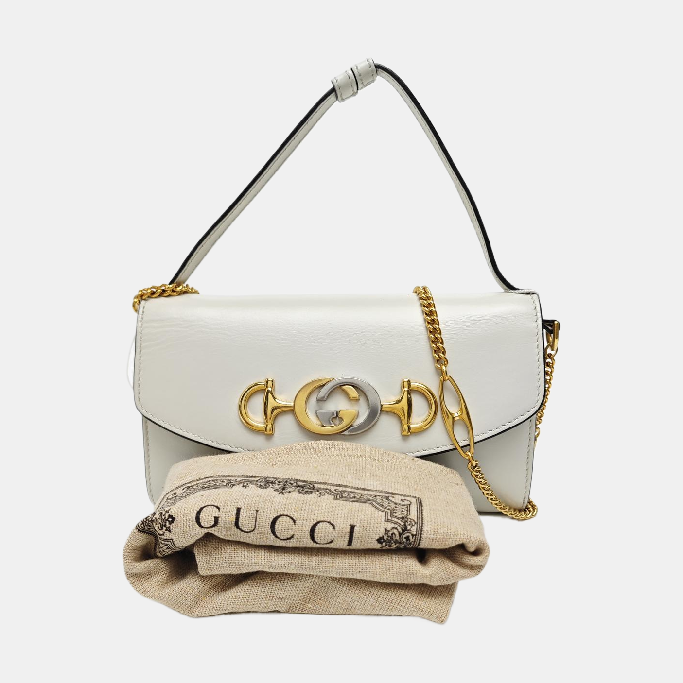 Zumi Mini Calfskin White