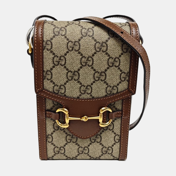 Horsebit 1955 Mini Coated Canvas Beige