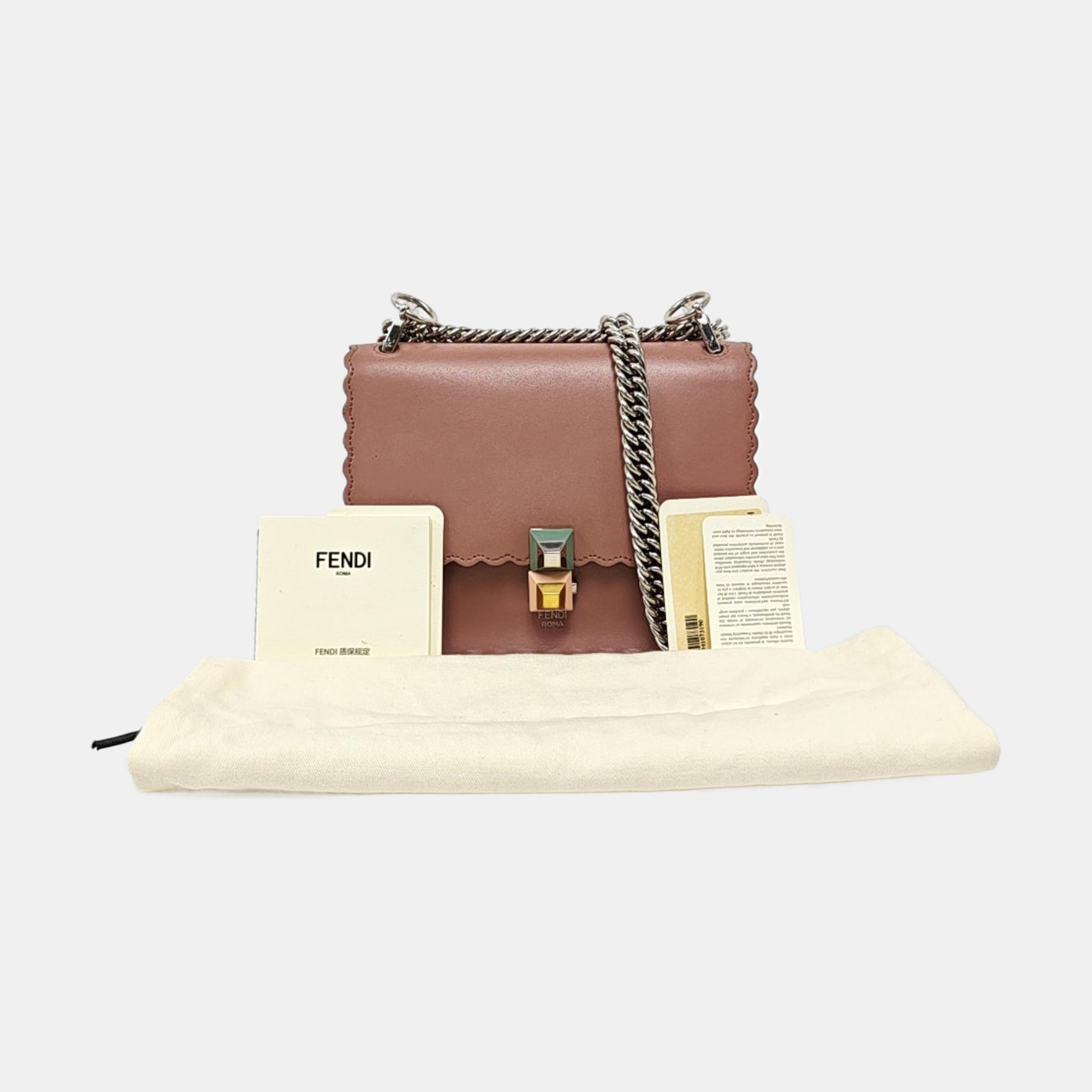 Kan I Mini Calfskin Beige