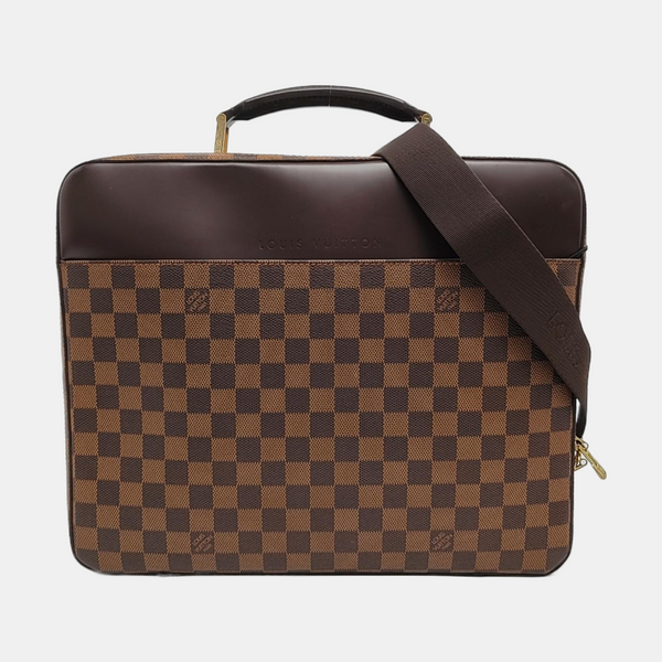 SABANA Damier Ebene Coated Canvas Brown